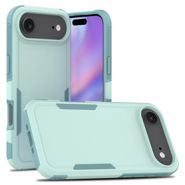 For iPhone Air 2 in 1 PC + TPU Phone Case(Light Green)
