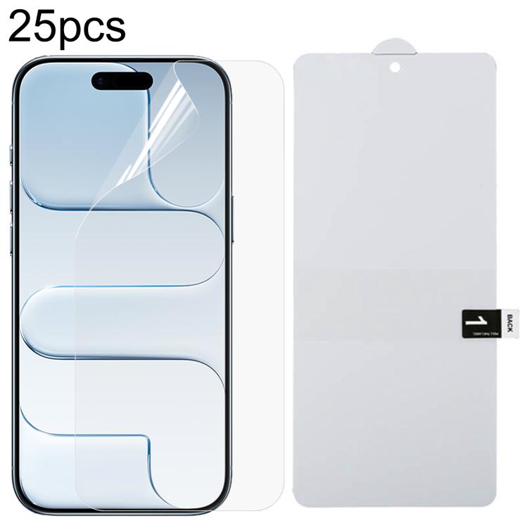 For iPhone Air 25pcs Full Screen Protector Explosion-proof Hydrogel Film