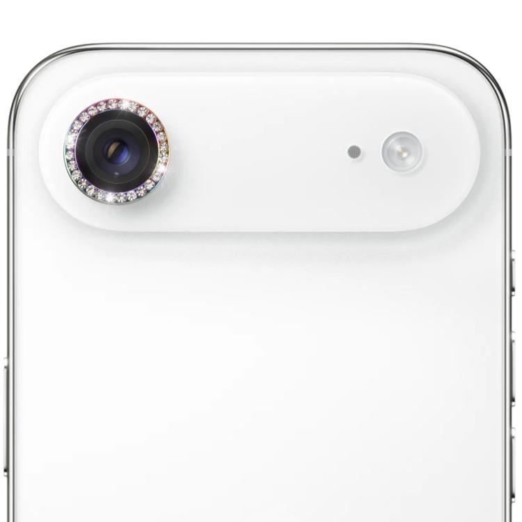 For iPhone Air 9H Point Drill Camera Lens Protector Ring(Colorful)