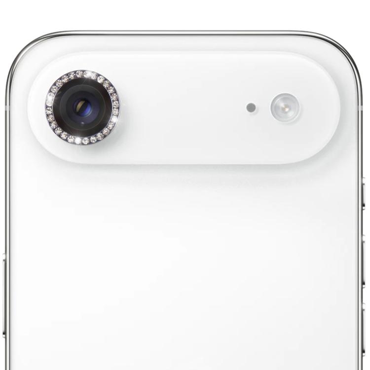 For iPhone Air 9H Point Drill Camera Lens Protector Ring(Dark Blue)