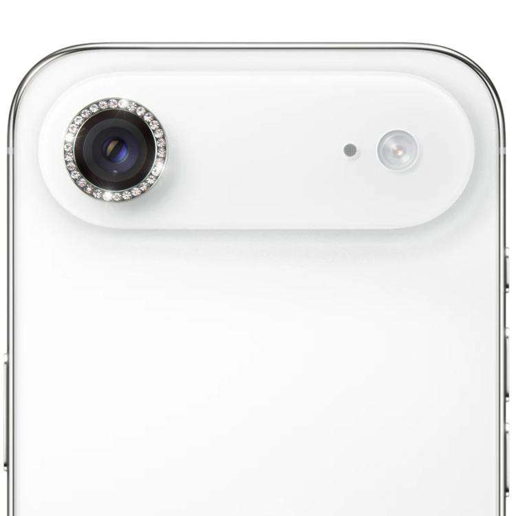 For iPhone Air 9H Point Drill Camera Lens Protector Ring(Green)