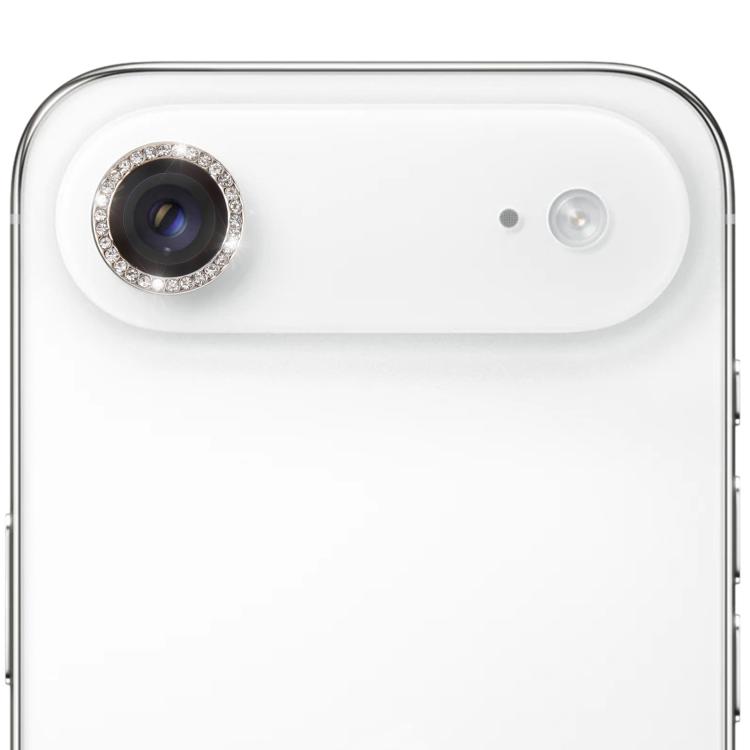 For iPhone Air 9H Point Drill Camera Lens Protector Ring(Titanium)
