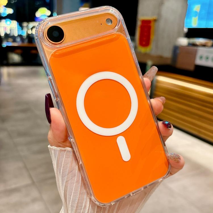For iPhone Air Acrylic MagSafe Phone Case(Orange)