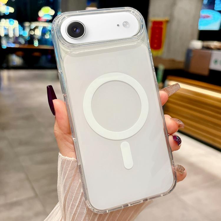 For iPhone Air Acrylic MagSafe Phone Case(Silver)