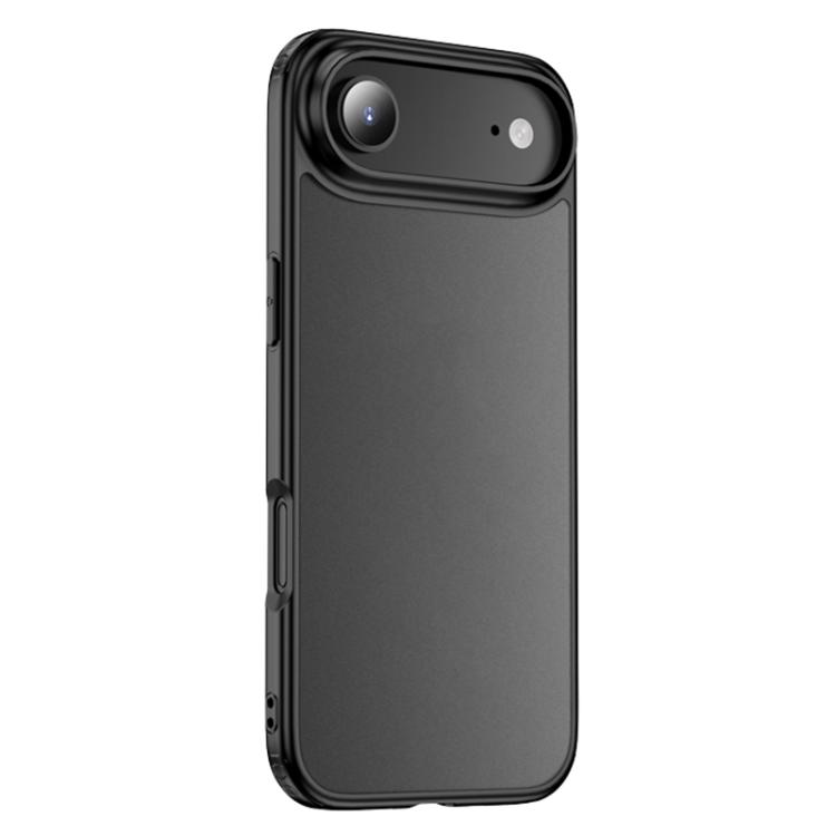 For iPhone Air Airbag Anti-fall PC Hybrid TPU Phone Case(Matte Black)