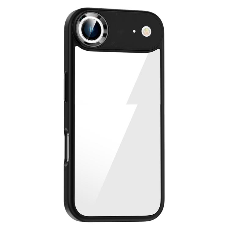 For iPhone Air Anti-fingerprint Highly Transparent PC Phone Case(Black)