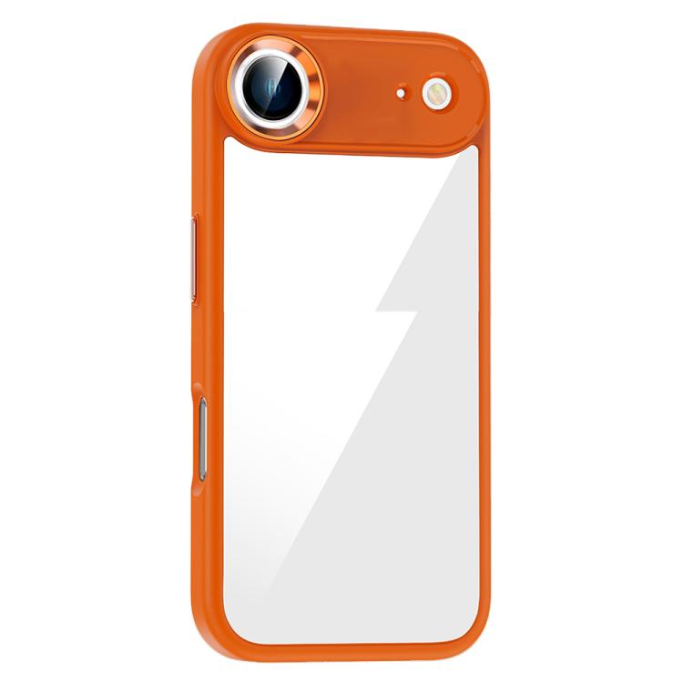 For iPhone Air Anti-fingerprint Highly Transparent PC Phone Case(Orange)