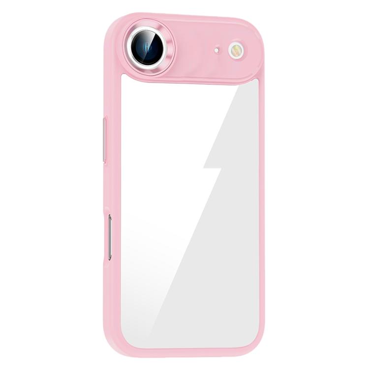 For iPhone Air Anti-fingerprint Highly Transparent PC Phone Case(Pink)