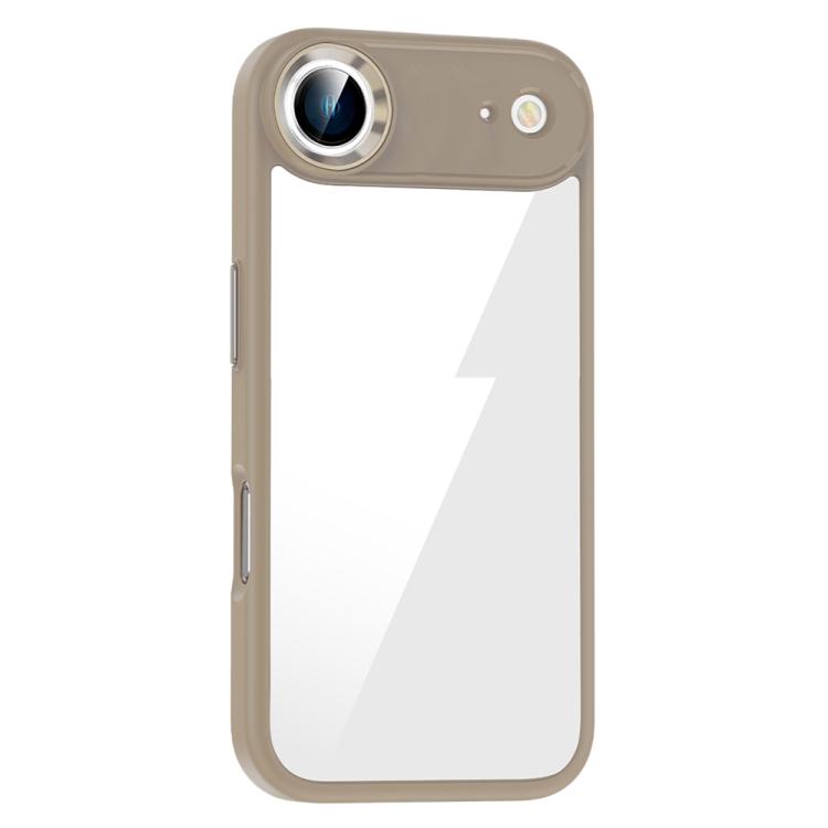 For iPhone Air Anti-fingerprint Highly Transparent PC Phone Case(Titanium Gold)