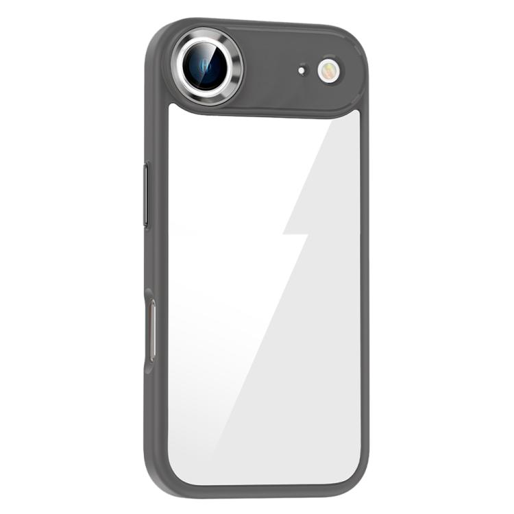 For iPhone Air Anti-fingerprint Highly Transparent PC Phone Case(Titanium Grey)