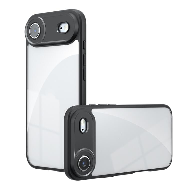 For iPhone Air Armor Precise Hole PC Hybrid TPU Phone Case(Transparent)