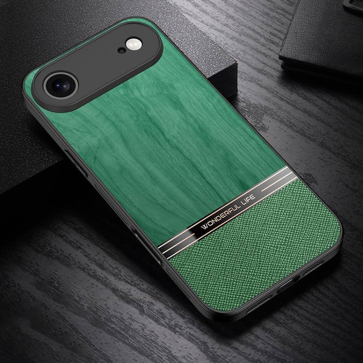 For iPhone Air Bionic Tree Texture Full Coverage Phone Case(Green)