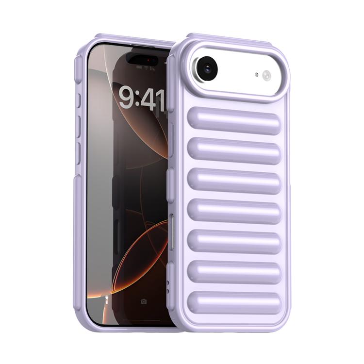 For iPhone Air Capsule Series Candy Color TPU Phone Case(Purple)