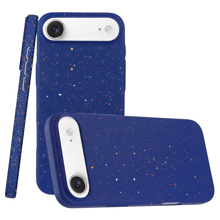For iPhone Air Colorful Inkjet Magnetic MagSafe PC Phone Case(Dark Blue)