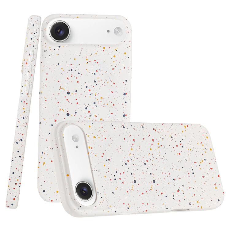For iPhone Air Colorful Inkjet Magnetic MagSafe PC Phone Case(White)