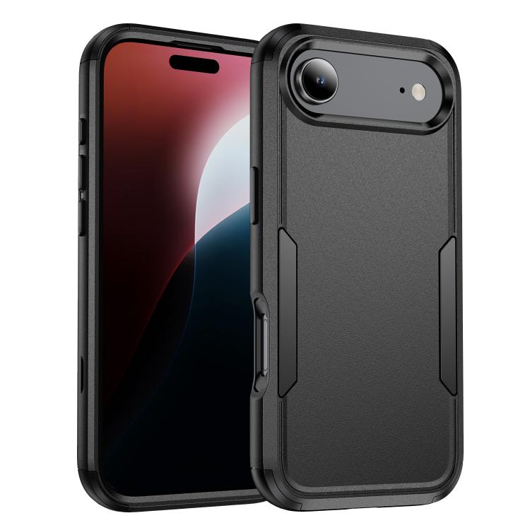 For iPhone Air Commuter Shockproof TPU + PC Phone Case(Black)
