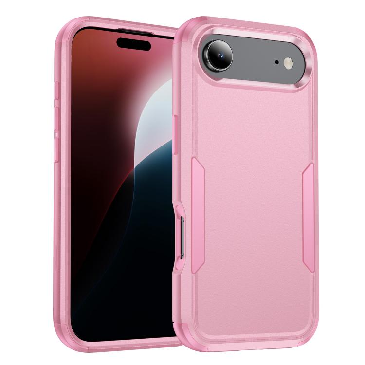 For iPhone Air Commuter Shockproof TPU + PC Phone Case(Pink)