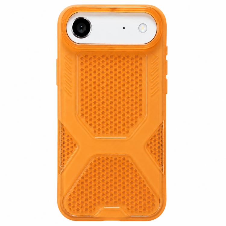 For iPhone Air Cool Jelly Heat Dissipation TPU Phone Case(Honey Orange)