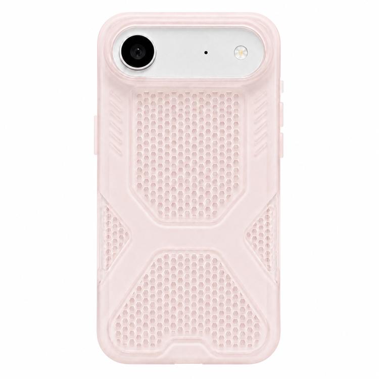 For iPhone Air Cool Jelly Heat Dissipation TPU Phone Case(Milk Cream Powder)