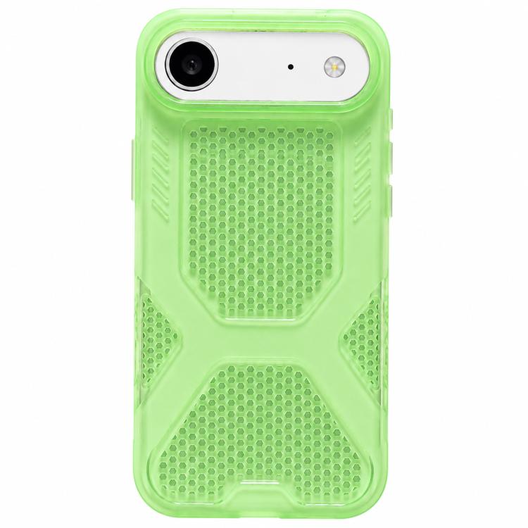 For iPhone Air Cool Jelly Heat Dissipation TPU Phone Case(Mint Green)
