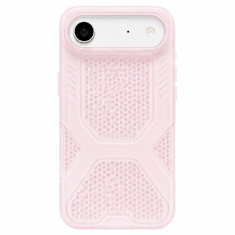 For iPhone Air Cool Jelly Heat Dissipation TPU Phone Case(Sakura Powder)