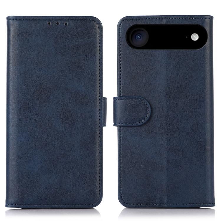 For iPhone Air Cow Texture Leather Phone Case(Blue)