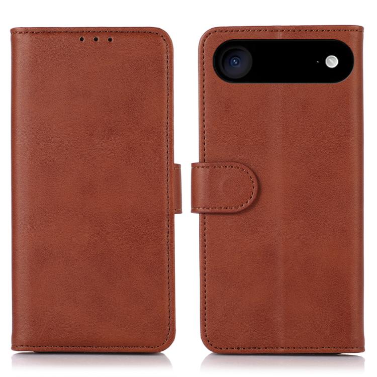 For iPhone Air Cow Texture Leather Phone Case(Brown)