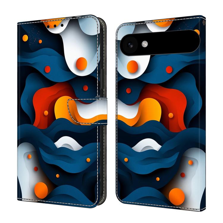 For iPhone Air Crystal-Like Painted Vegan Leather Phone Case(Gradient)