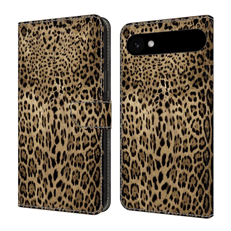 For iPhone Air Crystal-Like Painted Vegan Leather Phone Case(Panthera Onca Print)