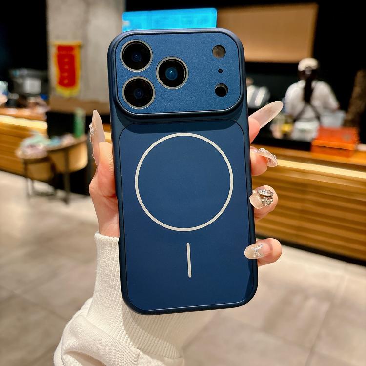 For iPhone Air Dunjia Organic Silicone MagSafe Shockproof Phone Case(Blue)