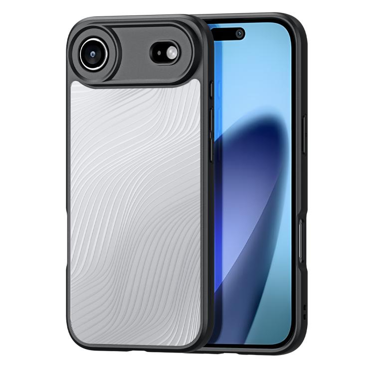 For iPhone Air DUX DUCIS Aimo Series Frosted Feel Phone Case(Black)