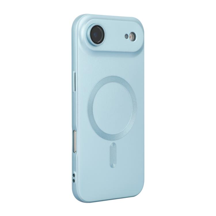 For iPhone Air ENKAY MagSafe Matte TPU Phone Case with Lens Film(Blue)