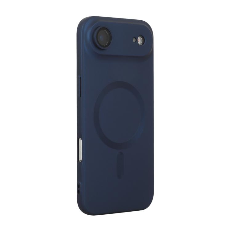 For iPhone Air ENKAY MagSafe Matte TPU Phone Case with Lens Film(Dark Blue)