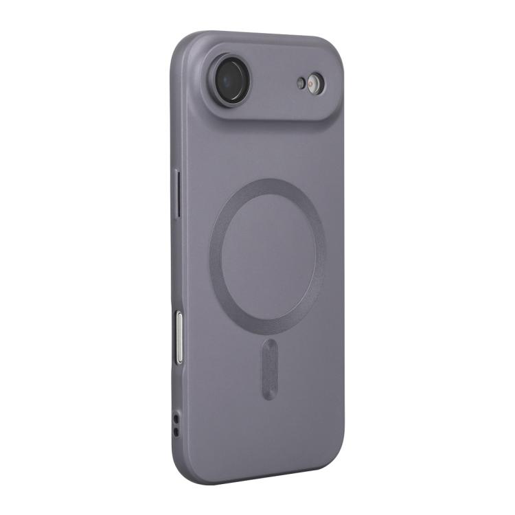 For iPhone Air ENKAY MagSafe Matte TPU Phone Case with Lens Film(Dark Grey)