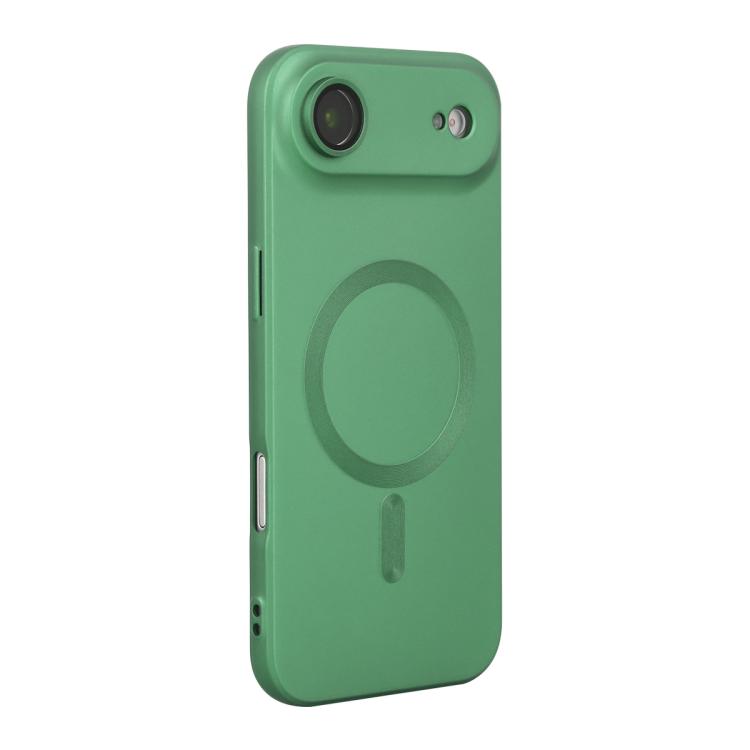 For iPhone Air ENKAY MagSafe Matte TPU Phone Case with Lens Film(Green)