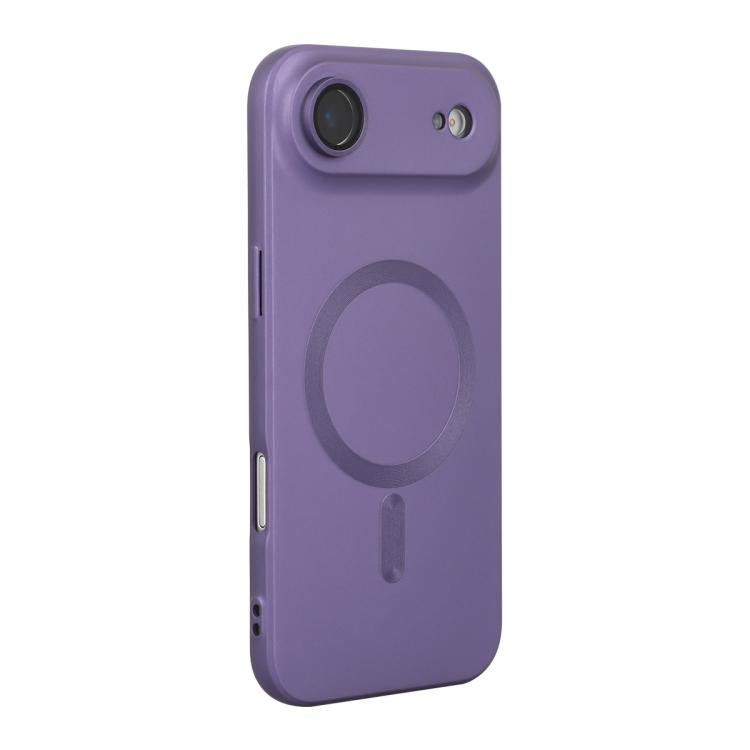 For iPhone Air ENKAY MagSafe Matte TPU Phone Case with Lens Film(Purple)