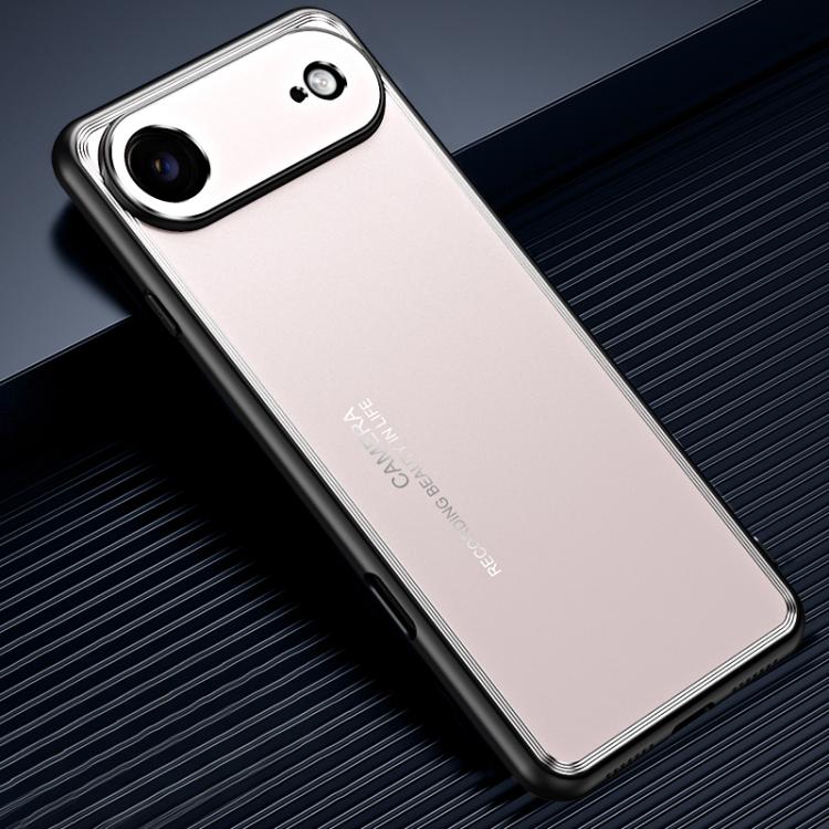 For iPhone Air Frosted Metal Phone Case(Gold)