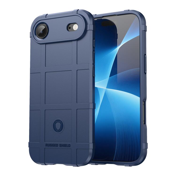 For iPhone Air Full Coverage Shockproof TPU Phone Case(Blue)
