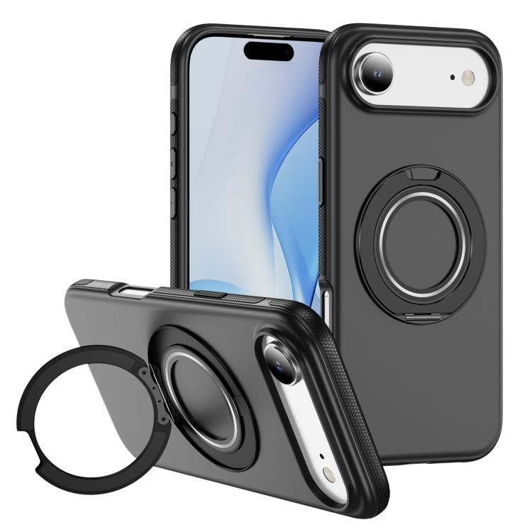 For iPhone Air Gear Holder C MagSafe Phone Case(Black)
