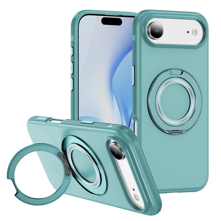 For iPhone Air Gear Holder C MagSafe Phone Case(Light Blue)