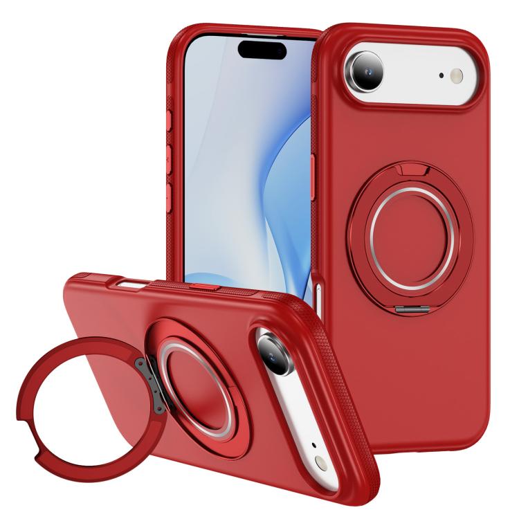 For iPhone Air Gear Holder C MagSafe Phone Case(Red)