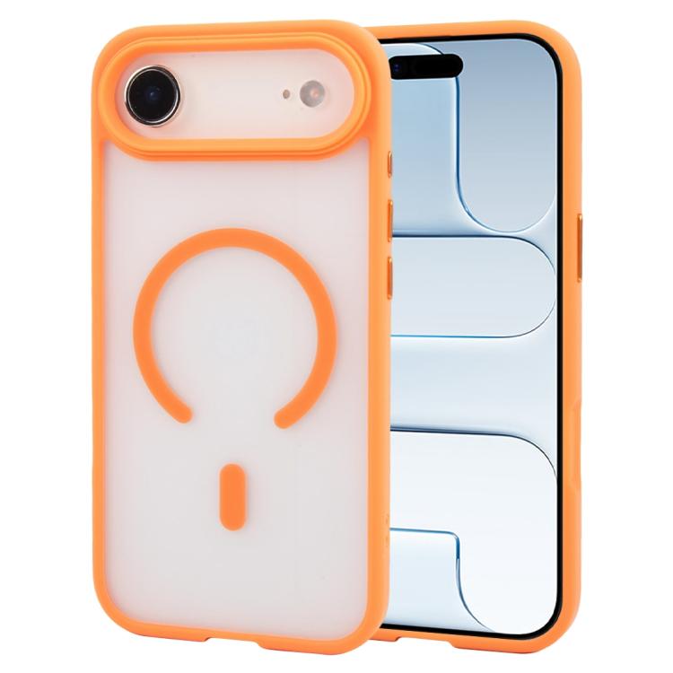 For iPhone Air GEBEI Jazz Series Skin Feel Frosted MagSafe Phone Case(Orange)