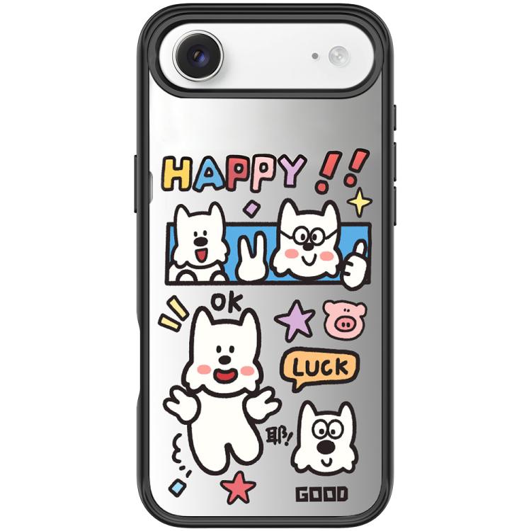 For iPhone Air Good Day Pattern Magnetic Phone Case(Black)