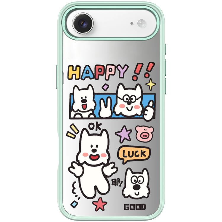 For iPhone Air Good Day Pattern Magnetic Phone Case(Light Green)