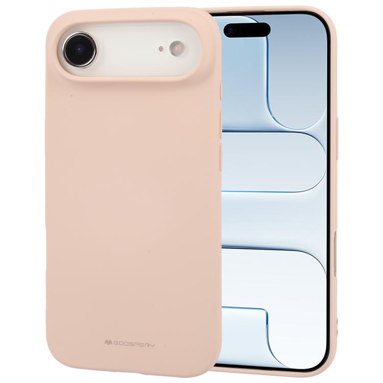 For iPhone Air GOOSPERY SOFT FEELING Liquid TPU Soft Phone Case(Pink)