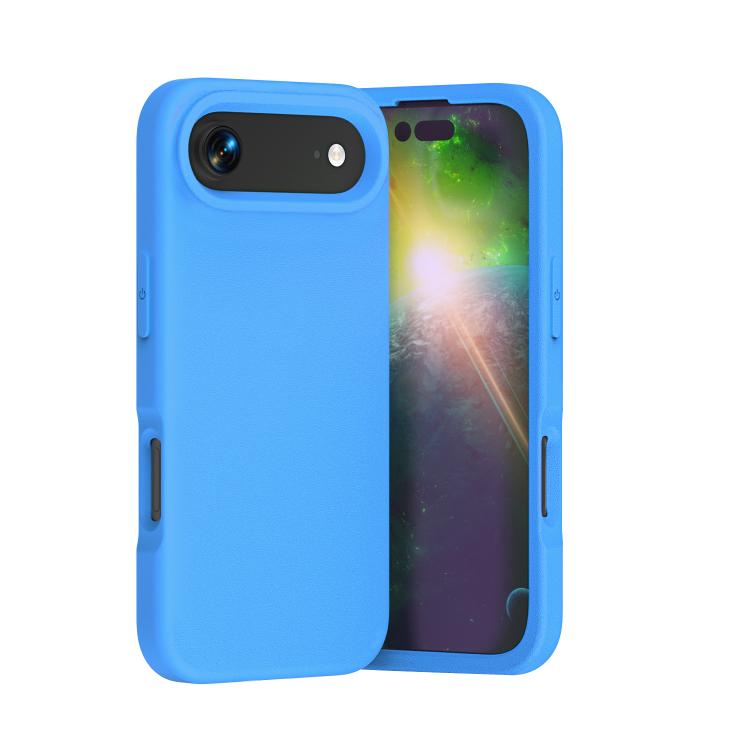 For iPhone Air Guard Screen EVA Shockproof Phone Case(Blue)