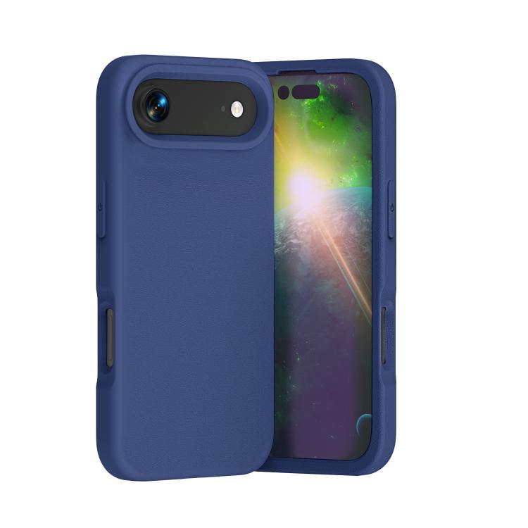 For iPhone Air Guard Screen EVA Shockproof Phone Case(Navy Blue)
