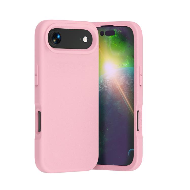 For iPhone Air Guard Screen EVA Shockproof Phone Case(Pink)
