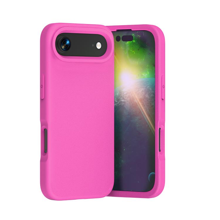 For iPhone Air Guard Screen EVA Shockproof Phone Case(RoseRed)