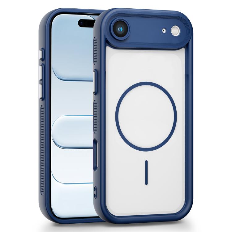 For iPhone Air Heavenly Eye Magnetic TPU Hybrid PC Phone Case(Blue)